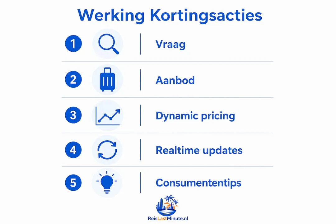 Infographic: zo werken kortingsacties stap voor stap