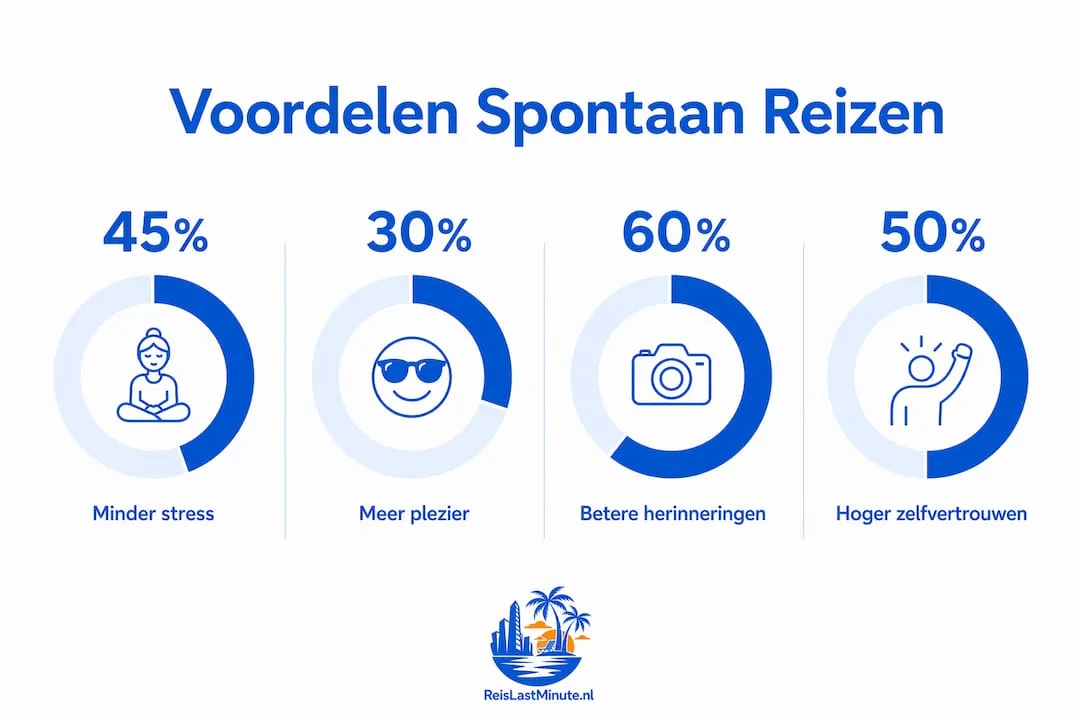 Infographic: Waarom spontane reisjes goed zijn voor je mentale gezondheid