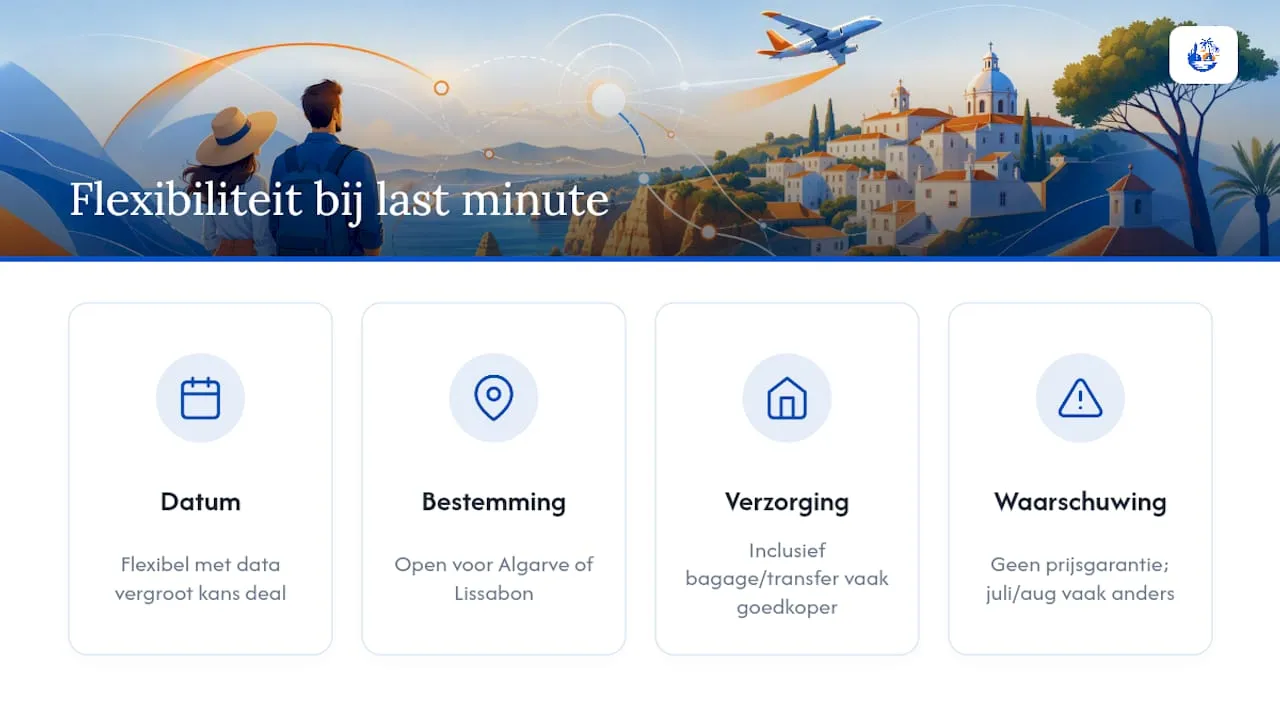 Drie manieren om flexibel te zijn bij last minute reizen