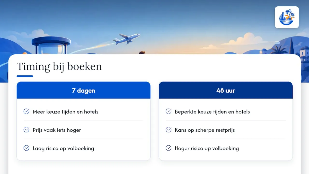 Tijdlijn met boekmomenten en overwegingen
