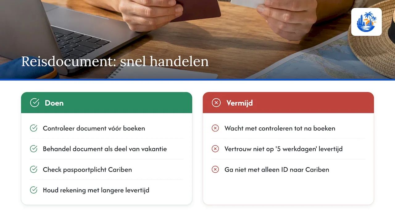 Wat reizigers vaak onderschatten aan hun reisdocument — overview diagram