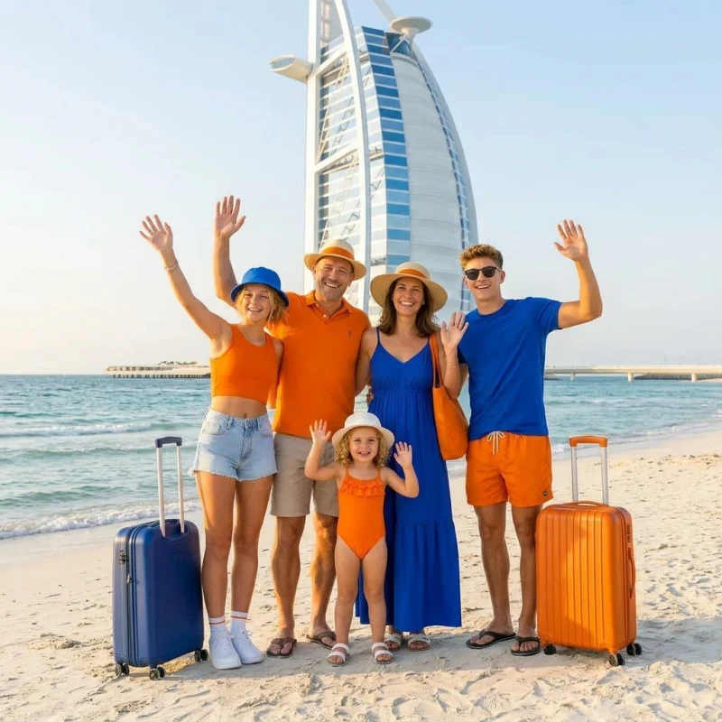 Burj Al Arab & skyline