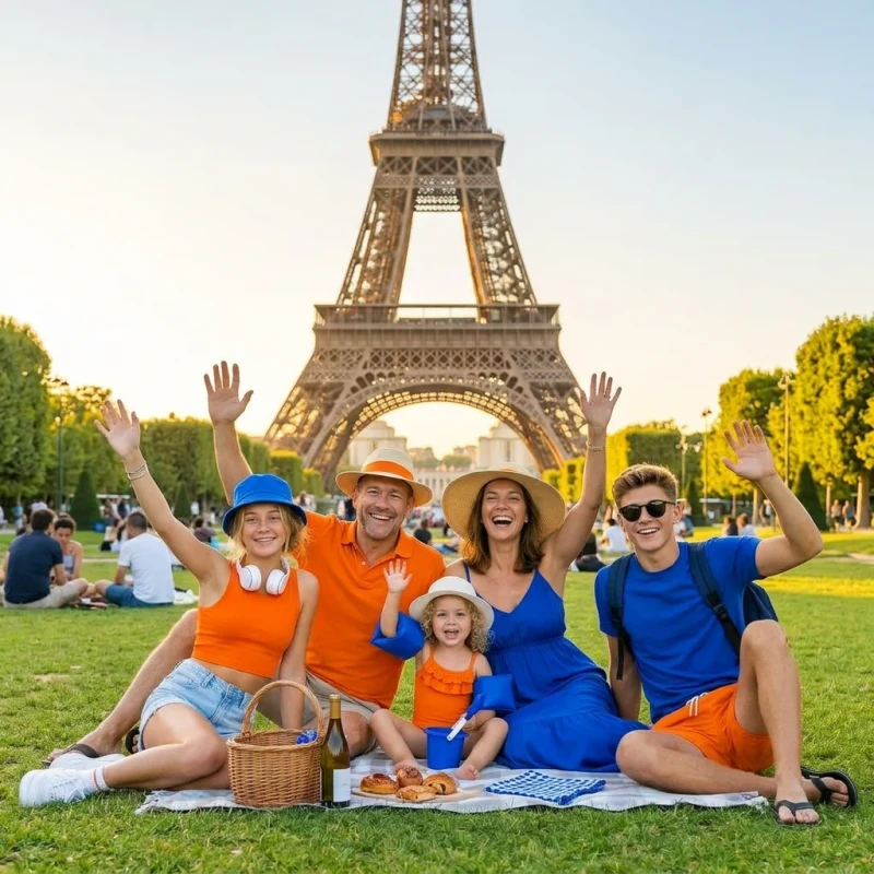 Eiffeltoren & Louvre