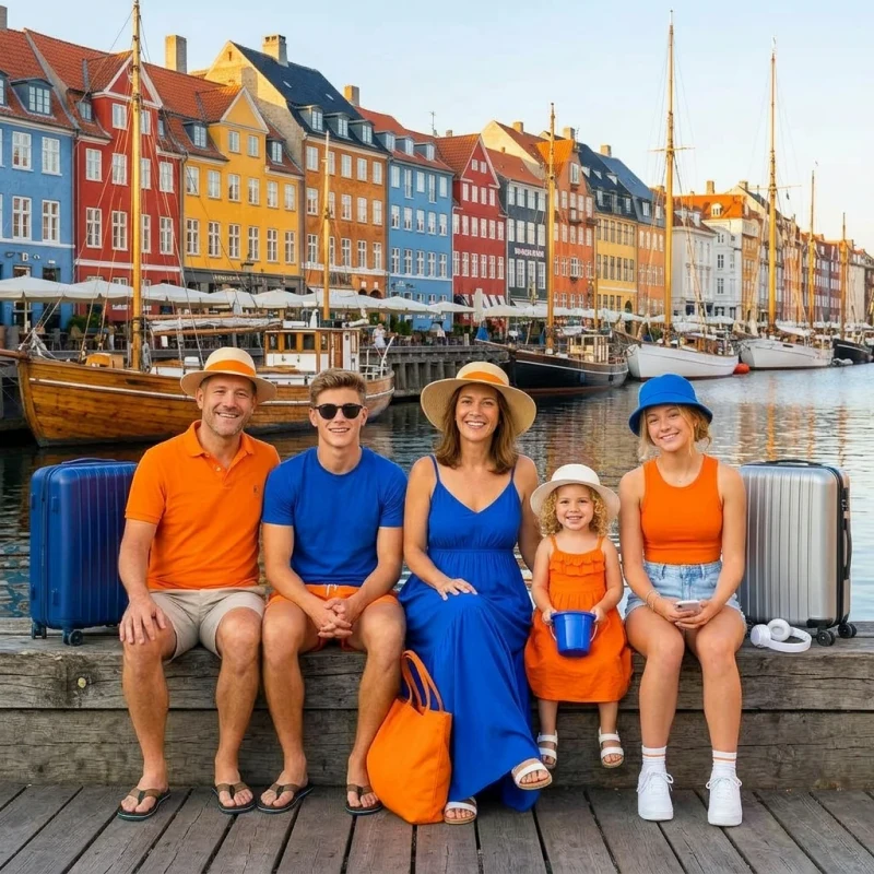 Kleurrijke huisjes Nyhavn