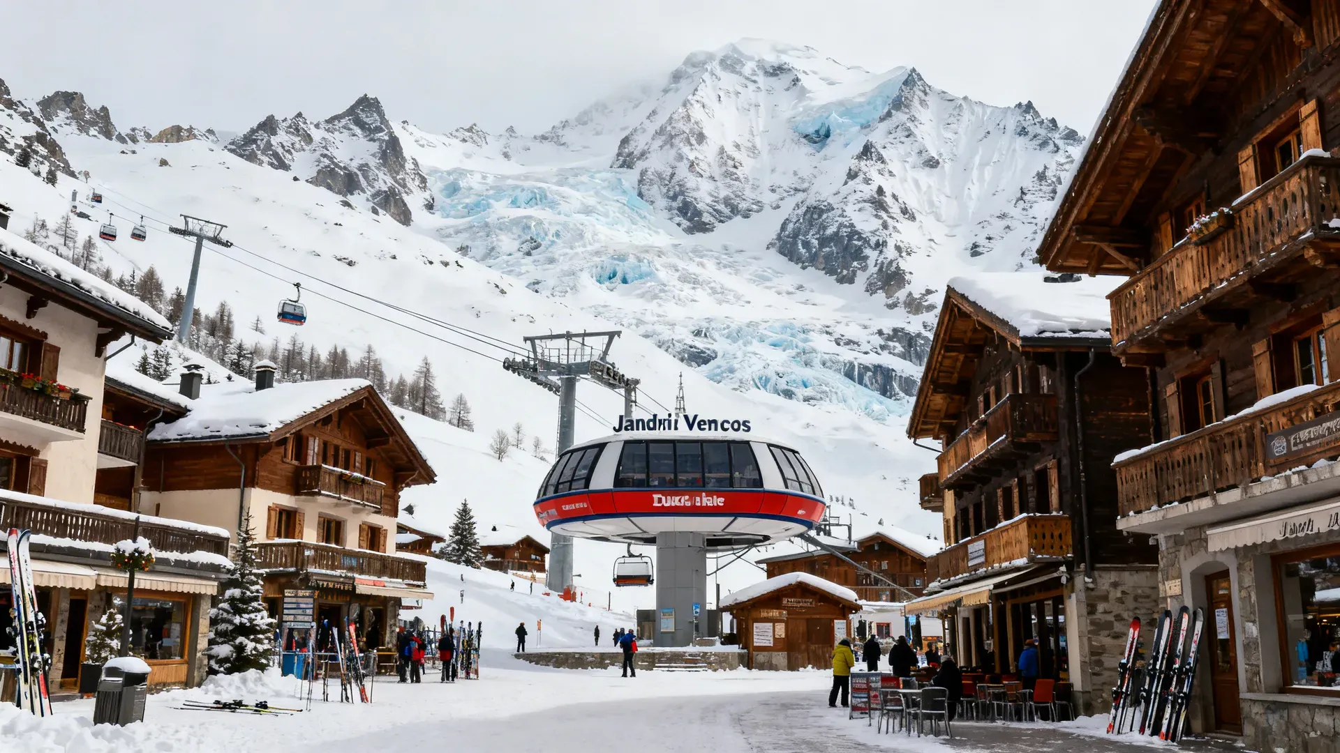 wintersport Les Deux Alpes Centre