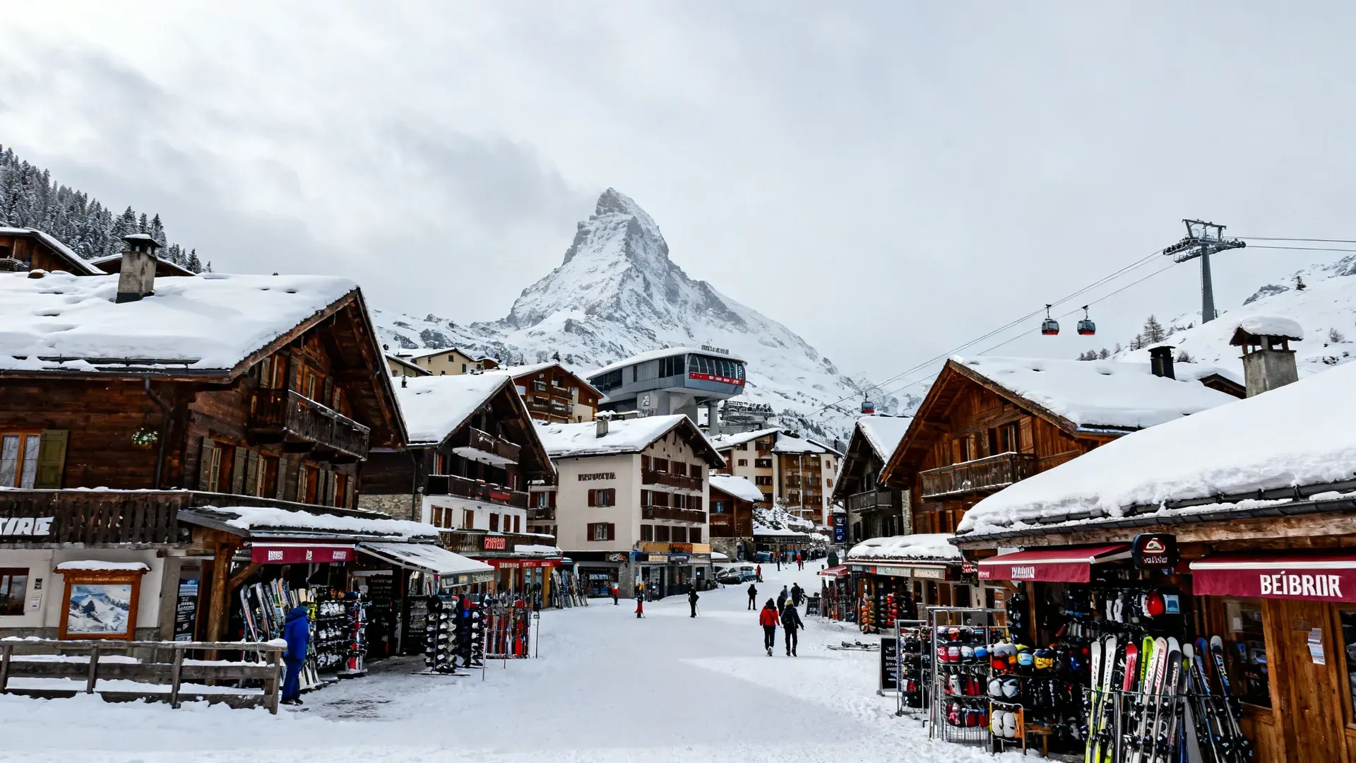 wintersport Méribel Centre 1600