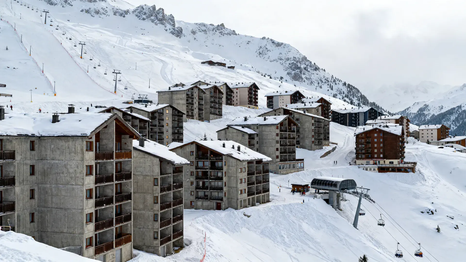 Wintersport Les Menuires Bruyères