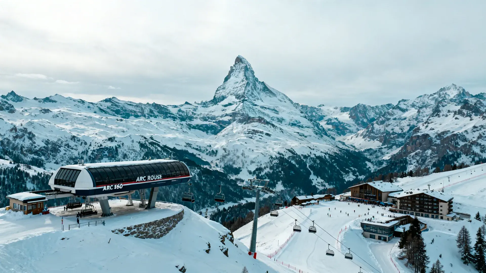 Wintersport Les Arcs 1600