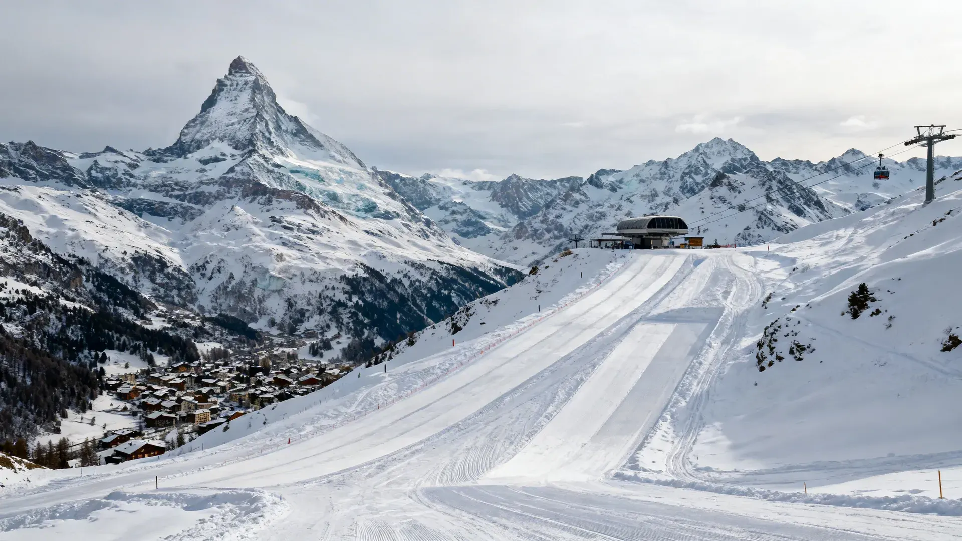 Wintersport Les Deux Alpes 1800