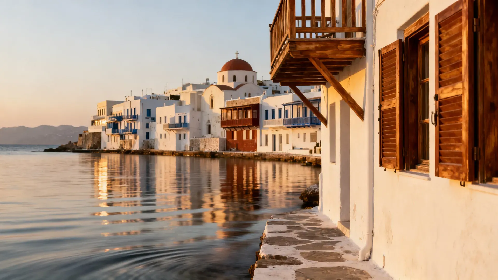 Zonvakantie Mykonos-stad